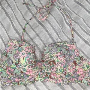 Pastel floral victoria’s secret swim set